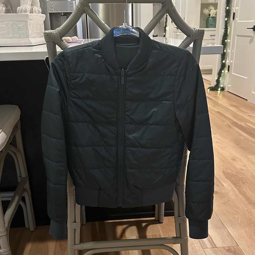 lululemon athletica Dark Green Bomber Jacket